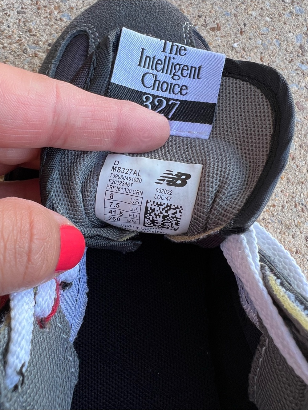 NWOT New Balance 327 sneakers - Picture 5 of 7